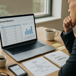 Keyword-Recherche und Optimierung bei Elena-Grunert.de