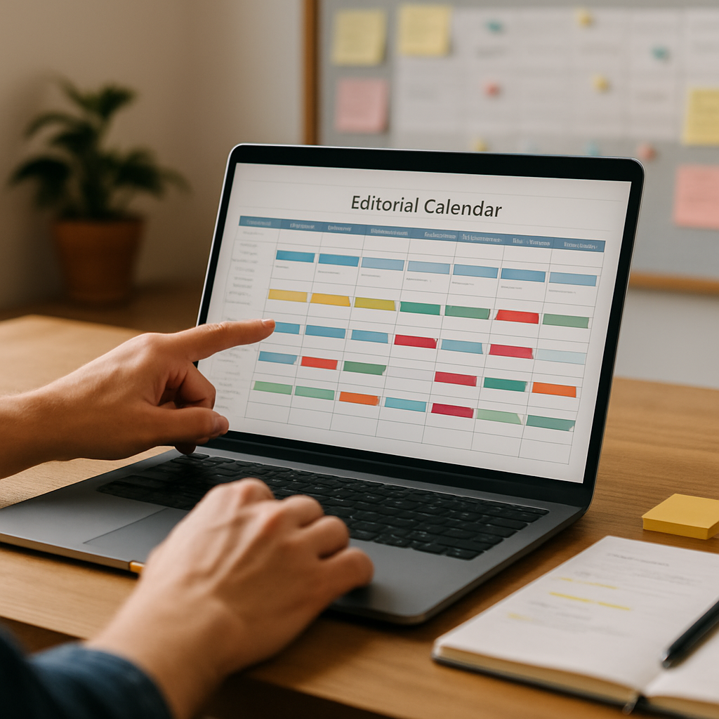 Editorial Kalender erstellen mit Elena Grunert: Planung sichern